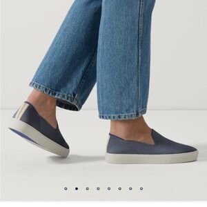 Rothy's Blue Slip-On Sneakers